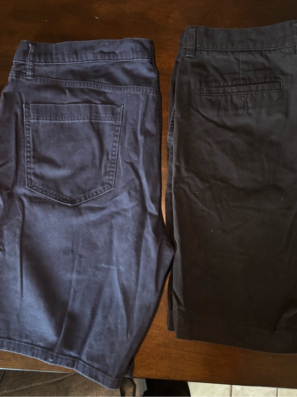 Amazon Essentials Men's Navy and Black Shorts